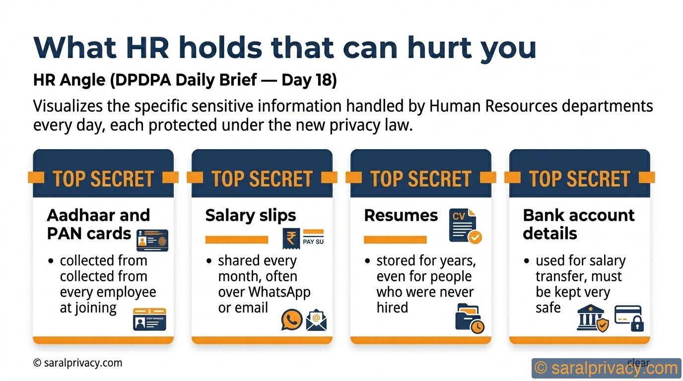 What HR holds that can hurt you — DPDPA infographic