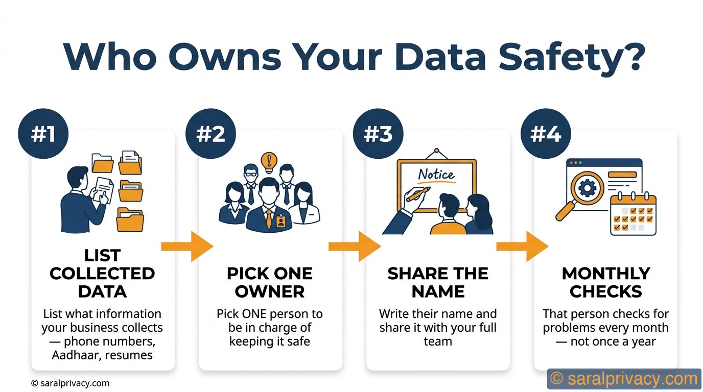 Who Owns Your Data Safety? — DPDPA infographic