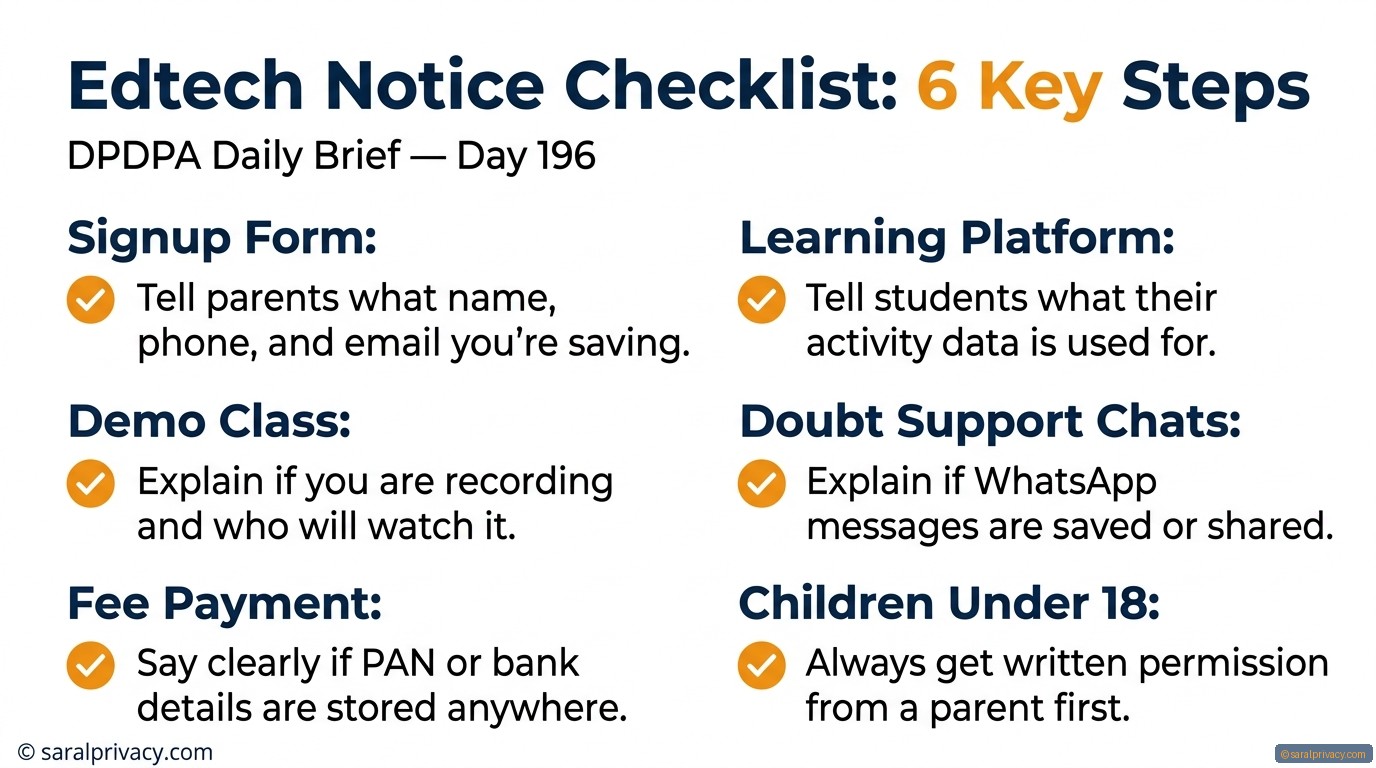 Does your edtech collect kids' data safely?